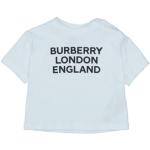 Hvide Burberry Kortærmede T-shirts i Jersey til Baby fra Yoox.com på udsalg 