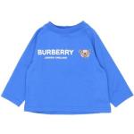 Blå Burberry Langærmede T-shirts i Jersey til Baby fra Yoox.com på udsalg 