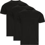 Sorte Calvin Klein T-shirts med rund hals Størrelse XL 3 stk til Herrer 