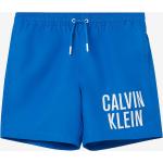 Blå Calvin Klein Badebukser til børn i Mesh Størrelse 152 på udsalg 