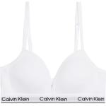 Hvide Klassiske Calvin Klein BH'er i Bomuld Størrelse XL til Damer 