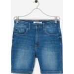 Blå Calvin Klein Denim shorts til børn i Denim Størrelse 128 på udsalg 