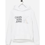 Hvide Calvin Klein Sweatshirts til børn i Bomuld Størrelse 128 på udsalg 