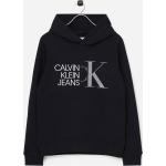 Sorte Calvin Klein Hættetrøjer til børn i Bomuld Størrelse 128 på udsalg 