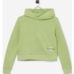 Grønne Calvin Klein Hættetrøjer til børn i Bomuld Størrelse 128 på udsalg 
