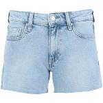 Blå Calvin Klein Jeans Denim shorts i Denim Falmede Størrelse XL til Damer 
