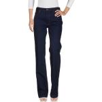 Blå Calvin Klein Jeans Straight leg jeans i Bomuld Størrelse XL til Damer 