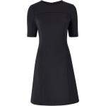 Sorte Korte Calvin Klein Aftenkjoler i Jersey med rund udskæring med korte ærmer Størrelse XL til Damer på udsalg 
