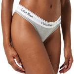 Calvin Klein Ladies’ Underwear - Modern Cotton Thong (Modern Cotton - Thong) - Grey (heather grey 020), size: XS