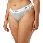 Grå Sporty Calvin Klein Underwear Briefs i Jersey Størrelse XL til Damer på udsalg 
