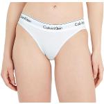 Hvide Sporty Calvin Klein Underwear Briefs i Jersey Størrelse XL til Damer på udsalg 