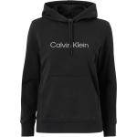 Sorte Calvin Klein PERFORMANCE Hættetrøjer i Bomuld Størrelse XL til Damer 