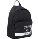 Sorte Calvin Klein Rygsække med Udvendige Lommer til Børn 