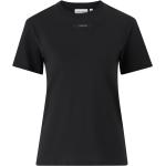 Sorte Calvin Klein T-shirts med tryk i Bomuld Størrelse XL til Damer 