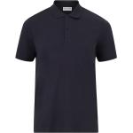 Mørkeblå Calvin Klein Kortærmede polo shirts i Bomuld Størrelse XL til Herrer på udsalg 
