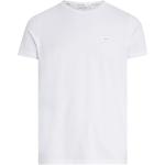 Hvide Calvin Klein Kortærmede t-shirts i Bomuld med korte ærmer Størrelse XL til Herrer 