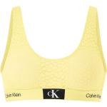 Gule Calvin Klein Underwear BH'er uden bøjle i Blonde Størrelse XL til Damer på udsalg 