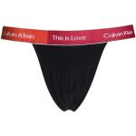 Sorte Calvin Klein Underwear G-strenge i Jersey Størrelse XL til Herrer 