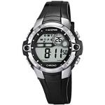 Calypso Unisex Digital Watch with LCD Dial Digital Display and Black Plastic Strap K5617/6
