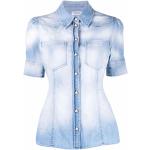 Blå DONDUP Denim skjorter i Denim Størrelse XL til Damer på udsalg 
