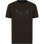 Brune Armani Emporio Armani T-shirts med rund hals i Jersey Størrelse XXL til Herrer 