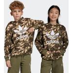 Beige Sporty adidas Hættetrøjer til børn i Bomuld Størrelse 140 med Camouflage 