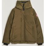 Armygrønne Canada Goose Parka coats i Fleece Størrelse XL Foret til Herrer 