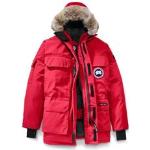 Røde Canada Goose Expedition Parka coats Størrelse XL til Herrer 