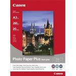 Canon Photo Paper Plus Semi-gloss SG-201 1686B026 Fotopapir DIN A3 260 g/m² 20 Blad Silkeglinsende