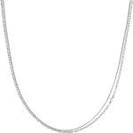 Cantare Necklace Accessories Jewellery Necklaces Chain Necklaces Silver Maria Black
