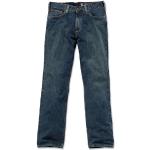 Blå 28 Bredde Carhartt Regular jeans i Bomuld Størrelse XL 