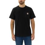 Sorte Carhartt Force Kortærmede t-shirts med korte ærmer Størrelse XL til Herrer 