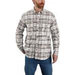 Carhartt Men's Midweight Flannel L/S Plaid Shirt MALT L, MALT