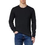 Carhartt Men's Signature Logo Long-Sleeve T-Shirt (Signature Sleeve Logo Long-sleeve T-shirt) - Black, size: xxl