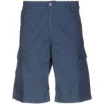 Blå Carhartt Bermuda shorts i Bomuld Størrelse XL til Herrer 