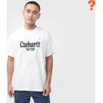 Hvide Carhartt Carhartt Wip Økologiske Efterårs T-shirts i Bomuld Størrelse XL til Herrer 