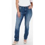 Blå 30 Længde ONLY Straight leg jeans i Bomuld Størrelse XL til Damer 