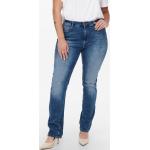 Blå 42 Bredde 32 Længde ONLY Straight leg jeans i Bomuld Størrelse XL til Damer 
