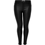 Carpunk Reg Sk Coated Pants Bottoms Trousers Leather Leggings-Bukser Black ONLY Carmakoma