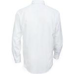 Hvide CasaModa Langærmede skjorter i Poplin Button down Med lange ærmer Størrelse XL med Prikker 