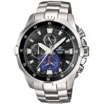 Casio EFM-502D-1AVEF Men's Watch XL Edifice Analogue Quartz Stainless Steel, silver/multi-coloured, Bracelet