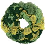 Grønne Vinter Halstørklæder i Viskose Størrelse XL med Striber til Damer 