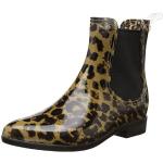 Elegant Læderstøvler i Kunstlæder Med elastik Størrelse 36 med Leopard til Damer 