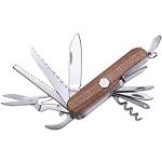 LAGUIOLE - Multifunctional knife with red sandalwood handle - stainless steel, red sandalwood -