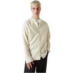 Beige MINIMUM Økologiske Bæredygtige Casual fit skjorter i Bomuld Mandarin krave Størrelse XL til Herrer på udsalg 