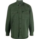 Grønne FAY Kortærmede skjorter med korte ærmer Størrelse 3 XL til Herrer på udsalg 