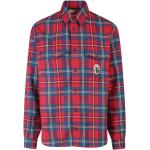 Røde Gucci Casual fit skjorter i Uld Størrelse XL til Herrer på udsalg 