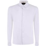 Hvide RRD Langærmede skjorter i Jersey Med lange ærmer Størrelse XXL med Prikker til Herrer 