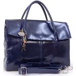 Mørkeblå Catwalk collection Handbags Messenger bags i Læder til Damer 