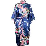 CCcollections Kimono Robe, Long, 16 Colours, Premium Peacock Bridesmaid Bridal Shower - Gift for Ladies - 34-42
